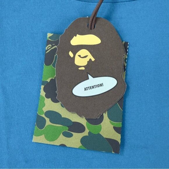 Bape A Bathing Ape NWT Men's Size Medium One Point Pocket Overdye T-shirt - Picture 3 of 16